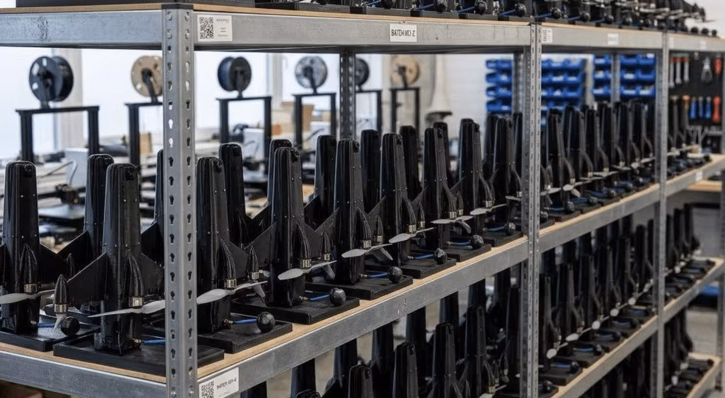 Interceptores de drones fabricados por Powerus.