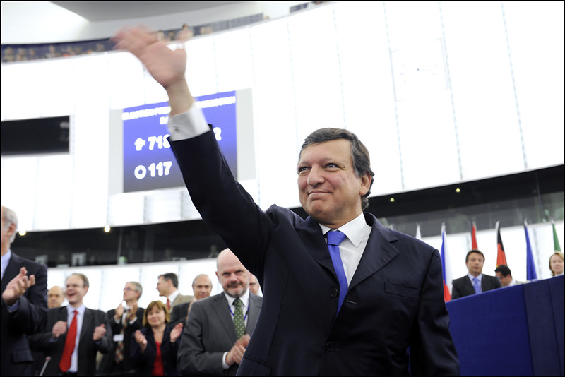 Reelección de José Manuel Barroso como presidente de la Comisión Europea. Fuente: Parlamento Europeo/Pietro Naj-Oleari