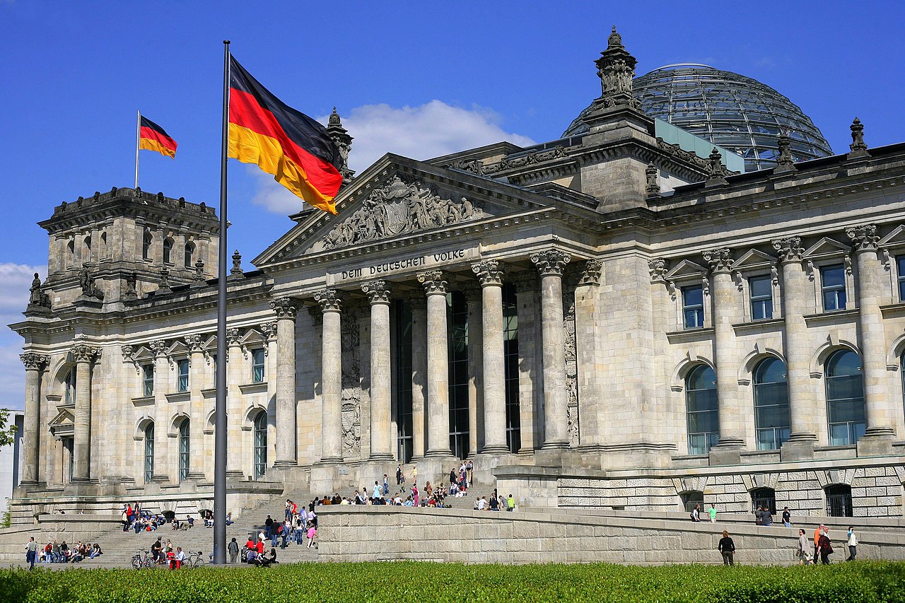 El Palacio del Bundestag en Berlín. Autor: Cezary Piwowarski