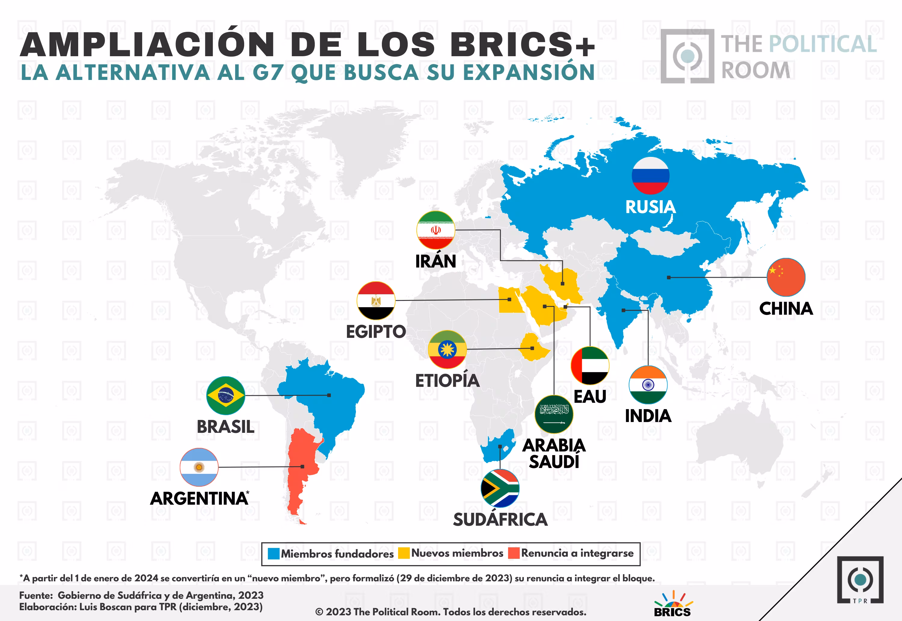 Ampliación de los BRICS (2023)