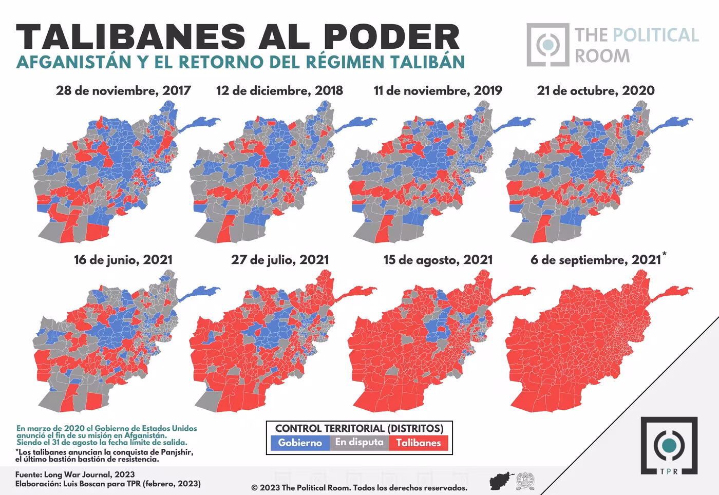 Afganistán: el retorno de los talibanes