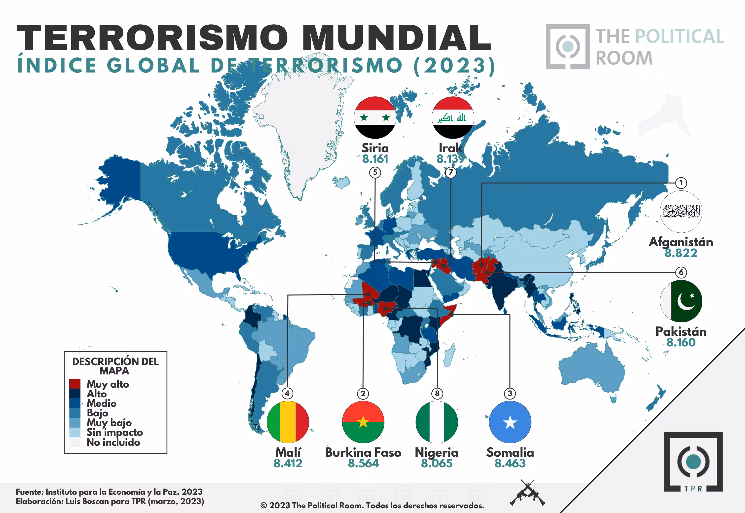 Índice Global de Terrorismo (2023)