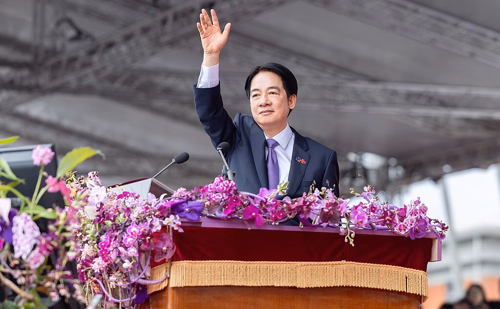  El presidente de Taiwán, Lai Ching-te, celebra el Día Nacional de la República de China, 10 de octubre de 2024. Fuente: 中华民国总统府