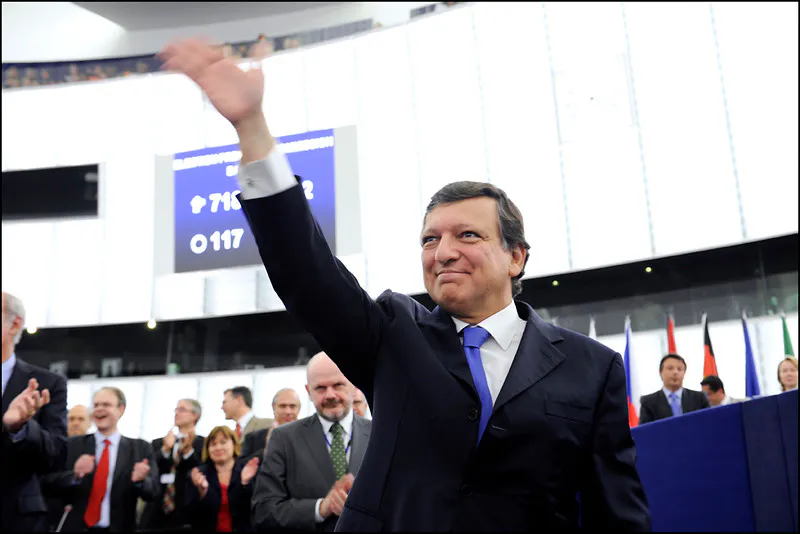 Reelección de José Manuel Barroso como presidente de la Comisión Europea. Fuente: Parlamento Europeo/Pietro Naj-Oleari