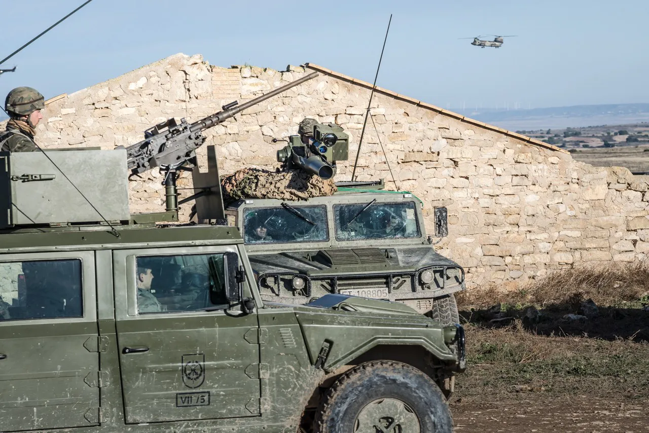 VII Bandera “Valenzuela” de la Legión, San Gregorio, Ejercicio del European Battle Group. Quick Lion 2018: Fuente: Felipe Passolas