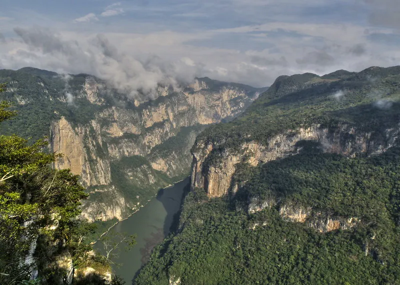 Vista del Cañón del Sumidero. Autor: Plumerio Pipichas