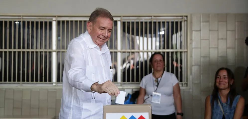 El candidato a la presidencia de Venezuela, Edmundo González Urrutia. Fuente: EFE