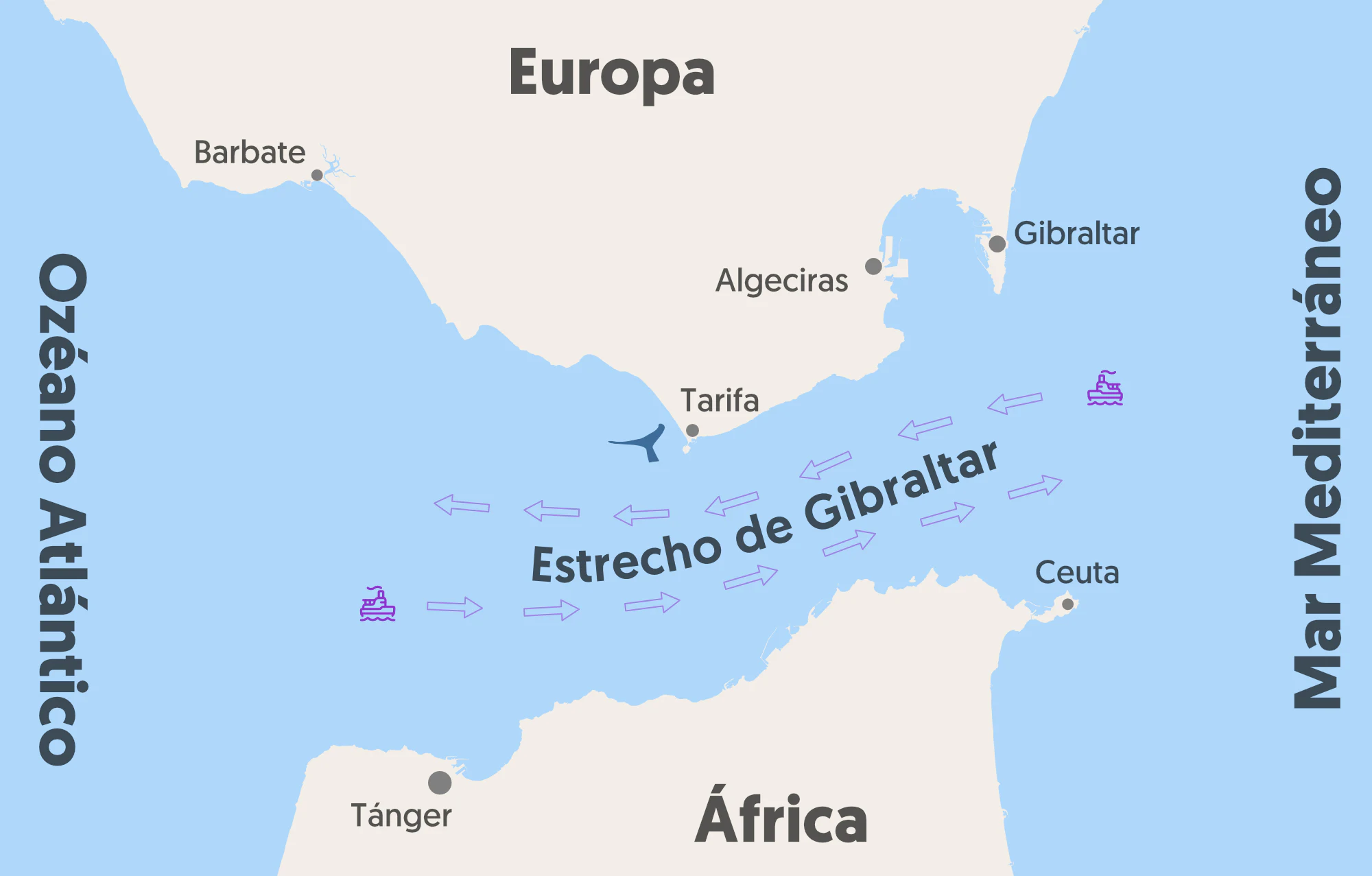 Situación geográfica de Ceuta | Firmm