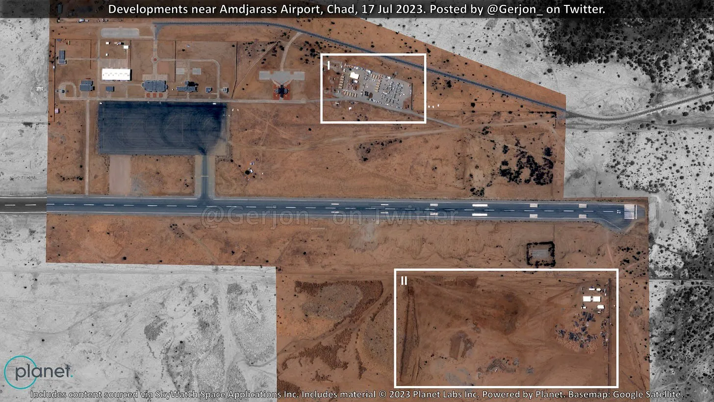 Expansión del del aeropuerto de Amdjarass. Fuente: Gerjon