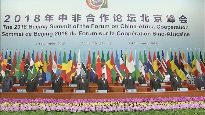 Cumbre FOCAC en 2018. Créditos: CGTN