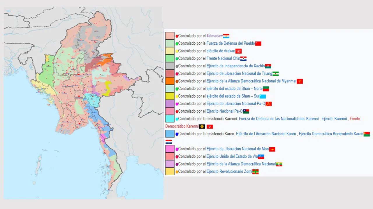 Myanmar adm location map.svg de NordNordWest . Citando a @ThomasVLinge