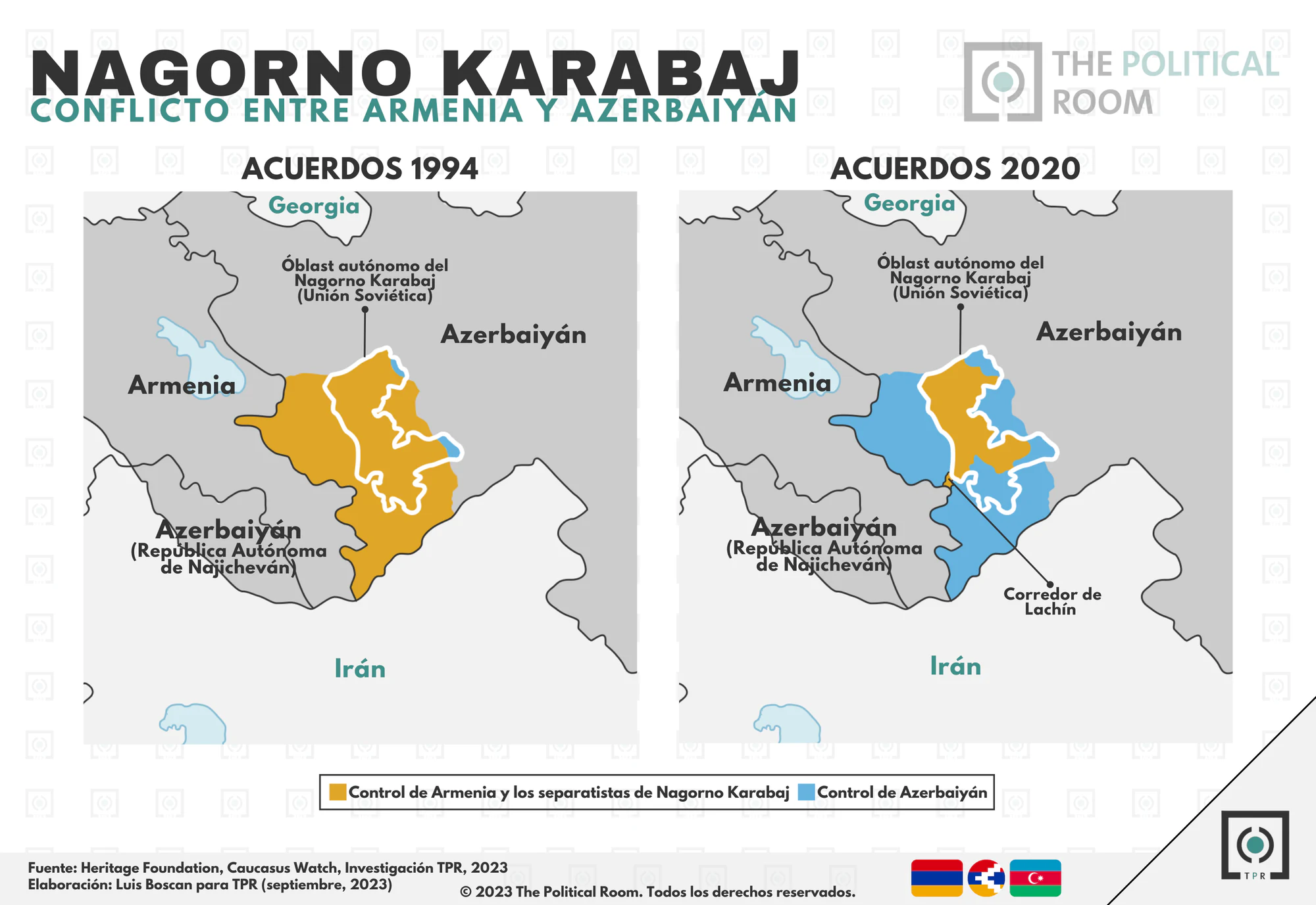 Mapa TPR 22 Nagorno Karabaj, conflicto entre Armenia y Azerbaiyán FORMATO WEB.png
