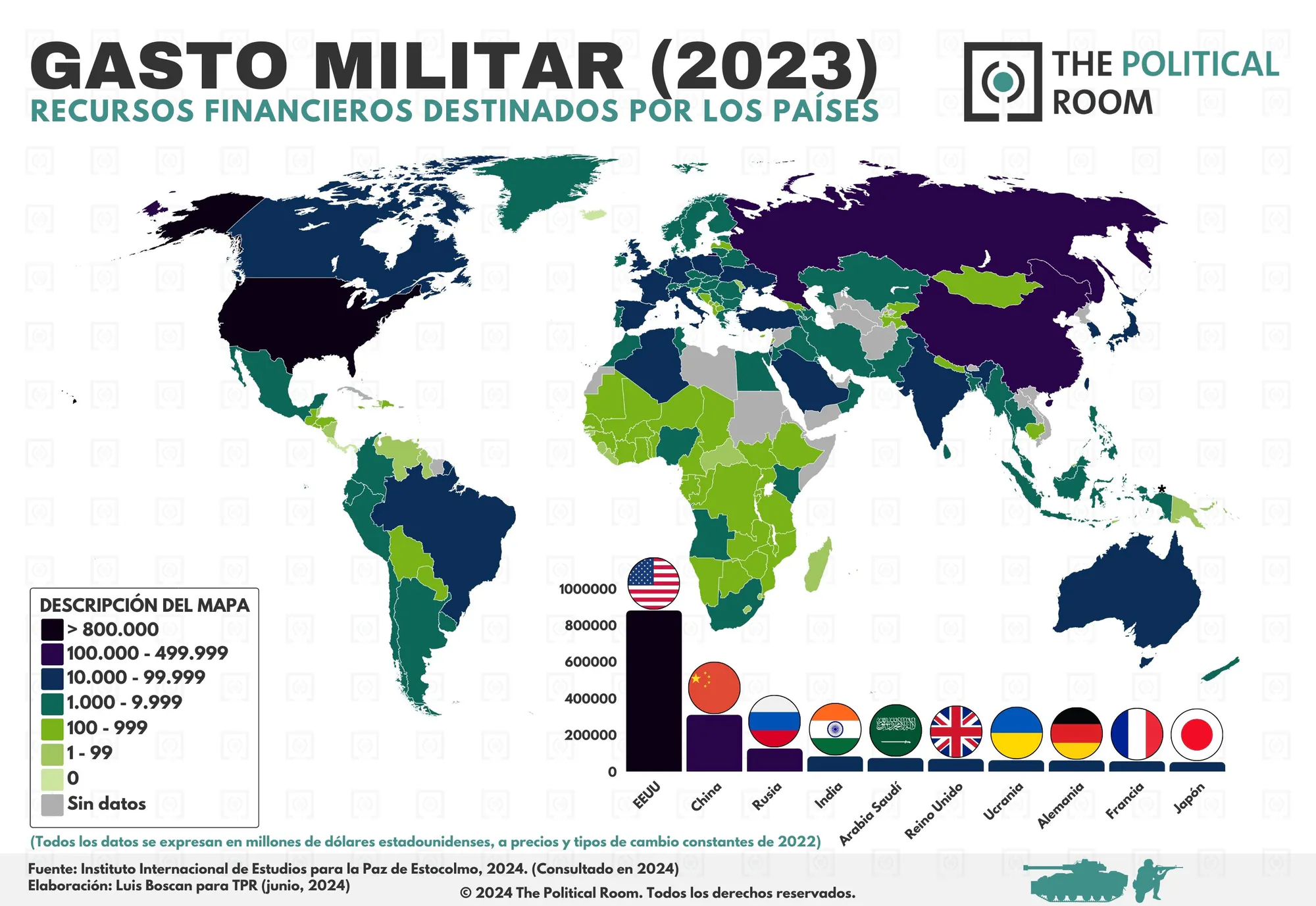 Mapa TPR 46 Gasto militar en el mundo (2023).jpg
