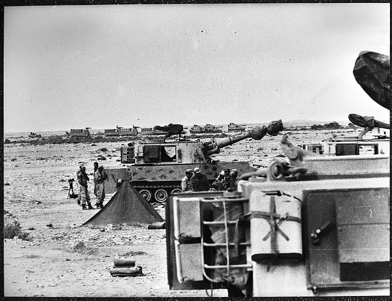 Soldados españoles en el Sahara español, 14 de noviembre de 1975. Fuente: Fotocollectie Anefo 