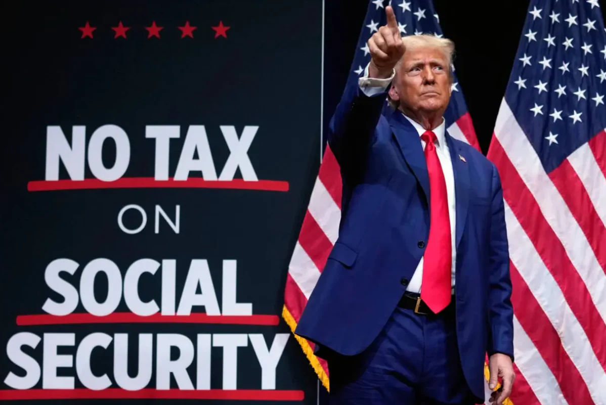 Donald Trump culpó a las políticas económicas liberales radicales de diezmar a la clase media y drenar las finanzas de millones de familias estadounidenses. (Foto AP)